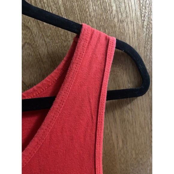 Vintage GUESS Regatta 90's Unisex Size XL Tank Top Sleeveless USA Red - Picture 6 of 14